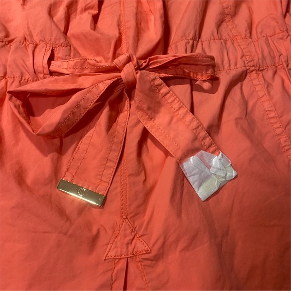 NWT Juicy Couture Coral Cotton Lightweight Windbreaker Jacket Size Medium - Picture 10 of 12